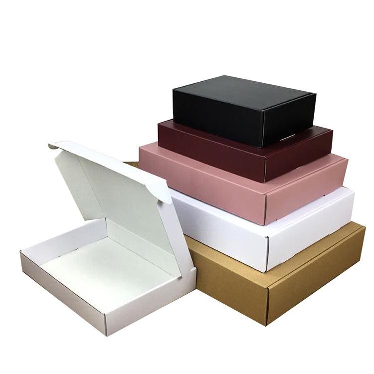 Caja de papel de correo de entrega de zapatos de ropa