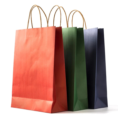 Bolsas de compras de papel de regalo personalizadas