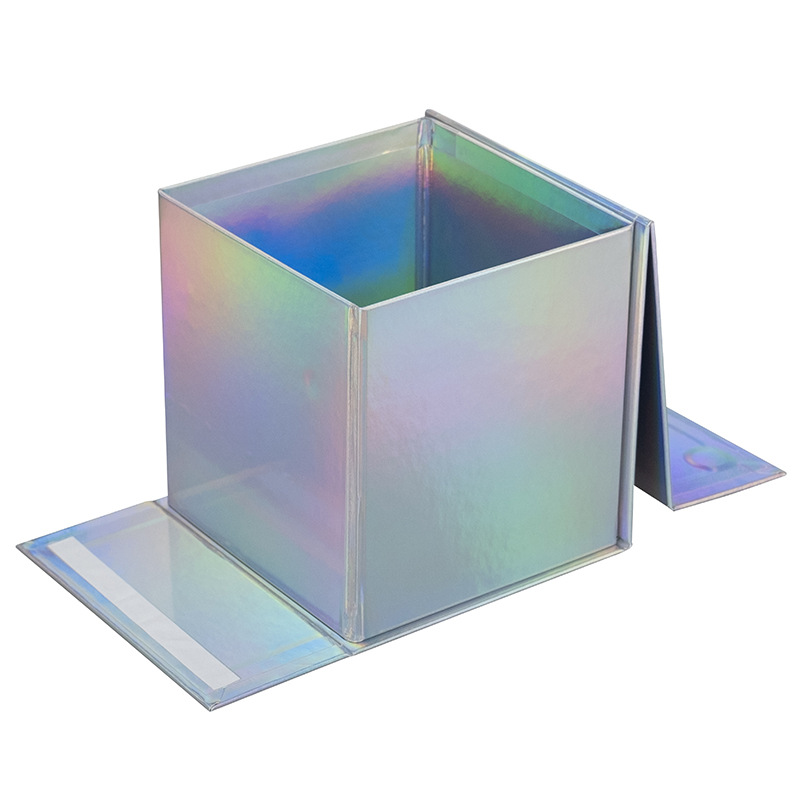 Caja de regalo rígido plegable rectangular 