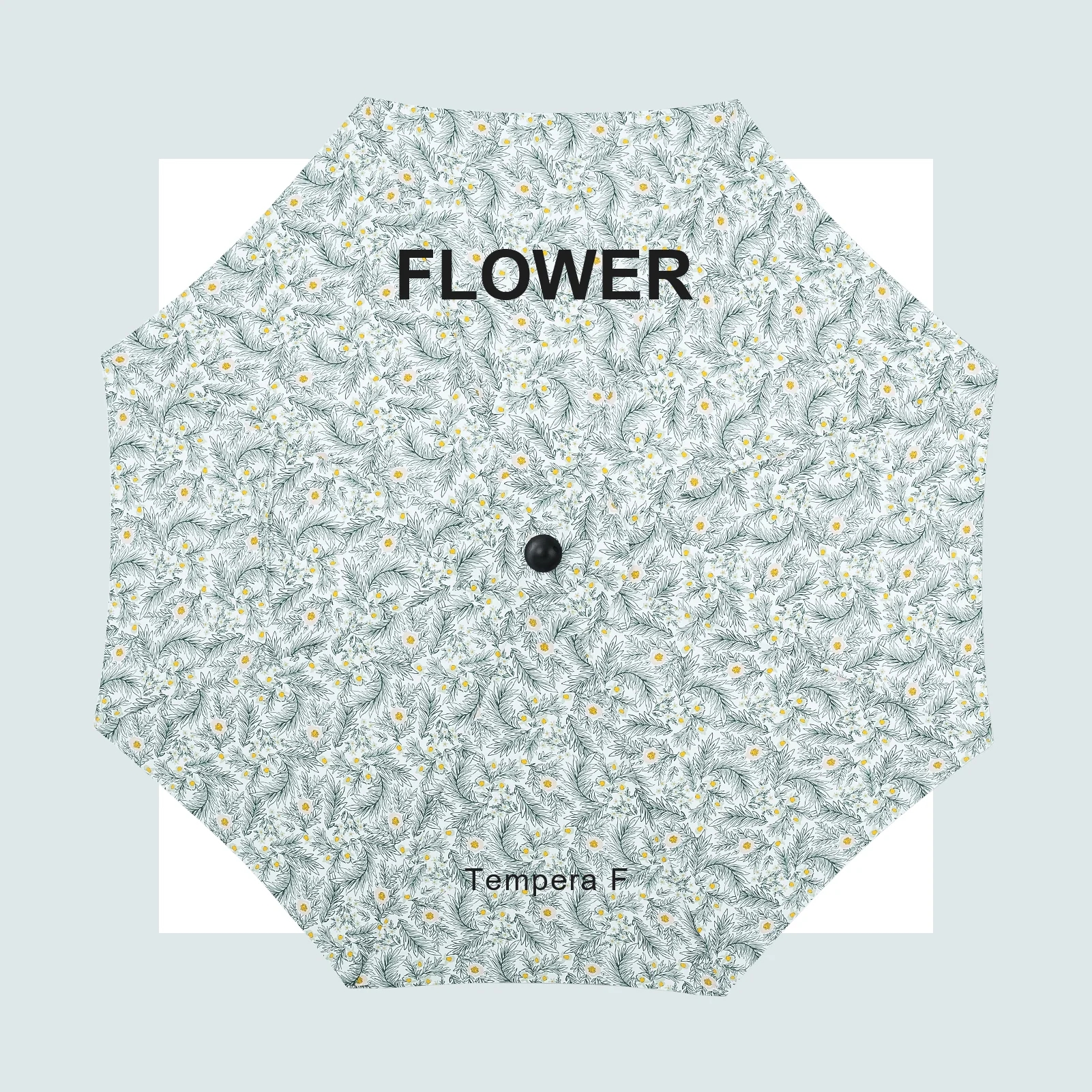 Flor de paraguas de patio de flora para al aire libre para al aire libre de 9 pies