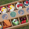 Caja de almuerzo para llevar a comida para llevar en papel ecológico