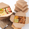 Caja de embalaje de comida rápida portátil desechable