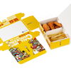 Caja de papel de pollo frito francés
