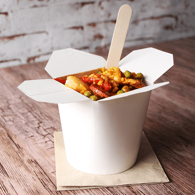 Takeaway Paper Ninddle Pasta Box