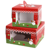 Caja de paquete de pastel de regalo