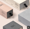 Paquete de regalo de cajón personalizado Cajas de regalo de lujo para la caja de empaque de joyas con mango de cinta Logotipo impreso estampado en caliente