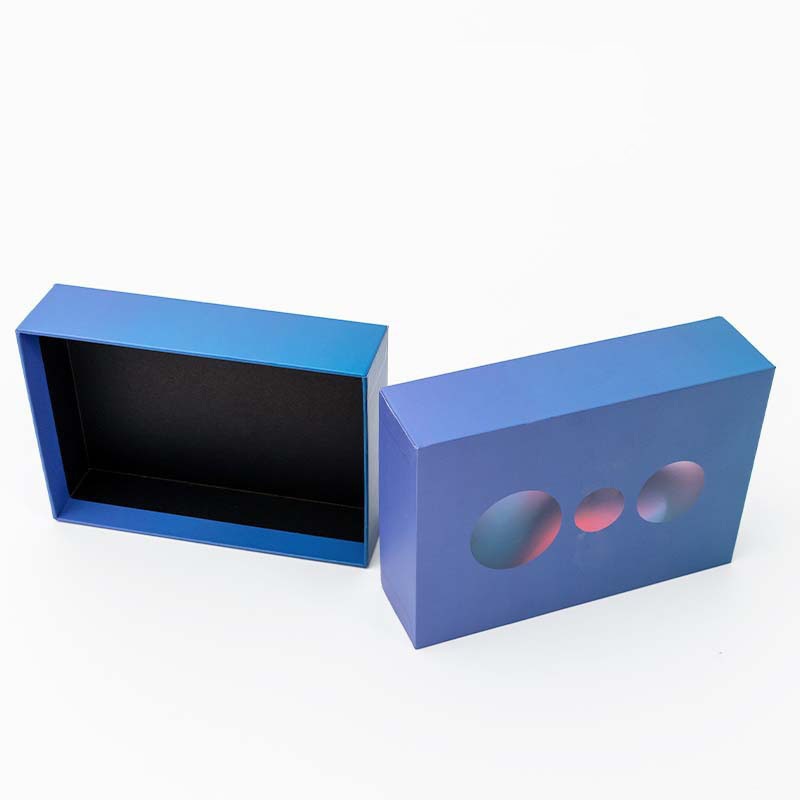 Caja de perfume de cartón de color púrpura personalizado Caja de empaquetado de color Logotipo de tapa rígida Caja de regalo básica