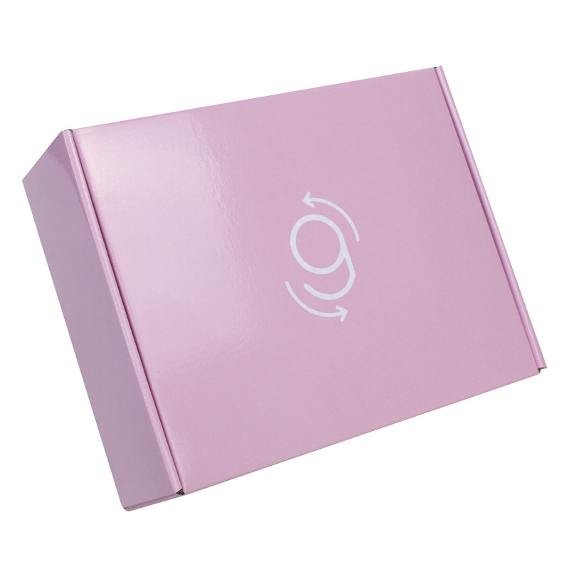 LOGO USTOM LOGO PLAPLABLE CARFOLAR CORRUGADO CORRUGADO Kraft Ropa de papel Joya de perfume Alimento