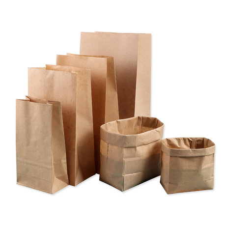 Bolsa de papel para comida para comida rápida