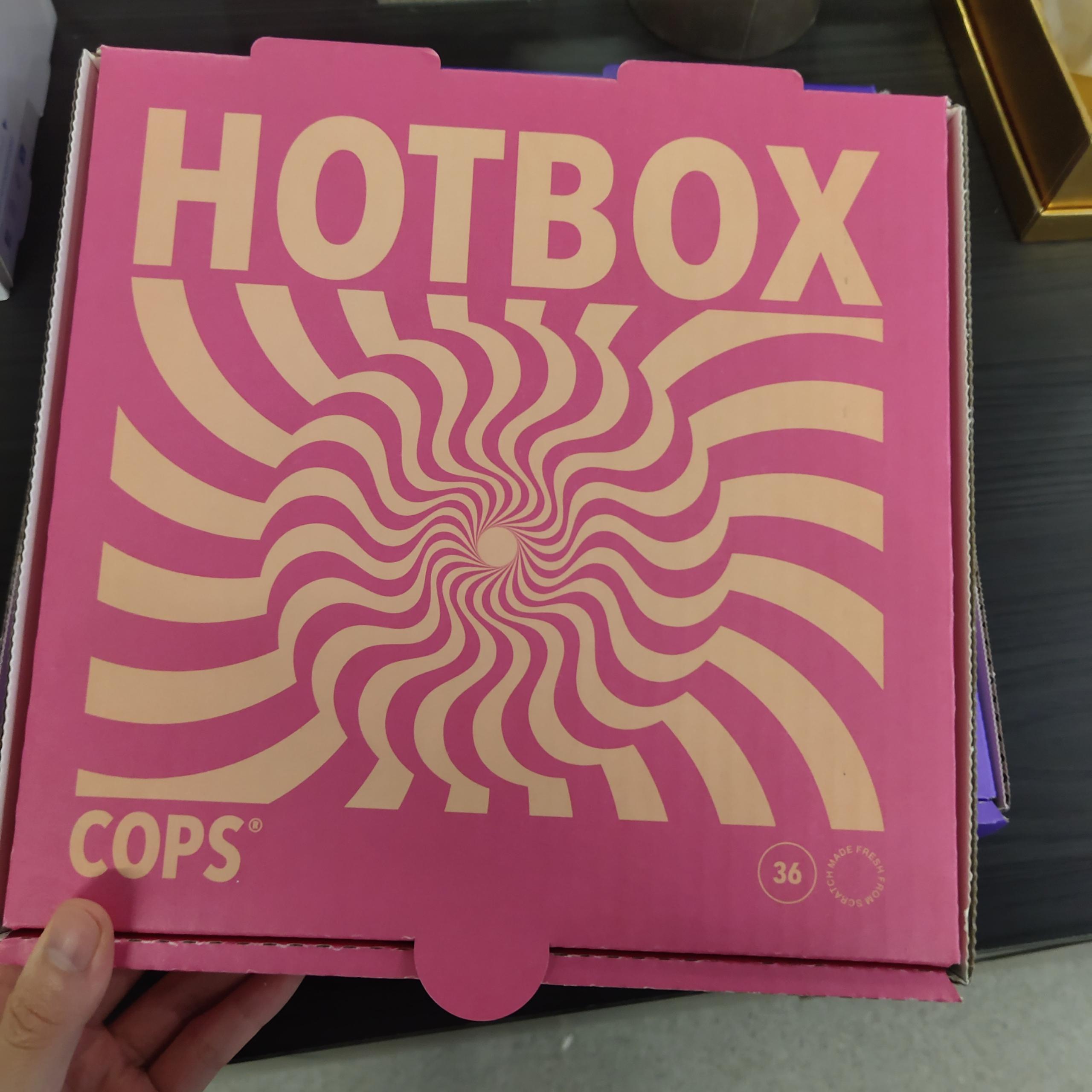 Caja de pizzería corrugada de 6-14 pulgadas