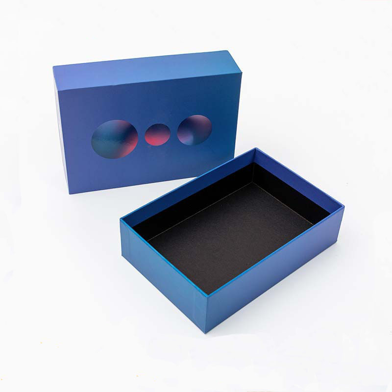 Caja de perfume de cartón de color púrpura personalizado Caja de empaquetado de color Logotipo de tapa rígida Caja de regalo básica