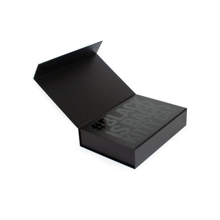 Caja de imán plegable de Ustomized para ropa Perfumes Box de empaque logotipo de la caja personalizada