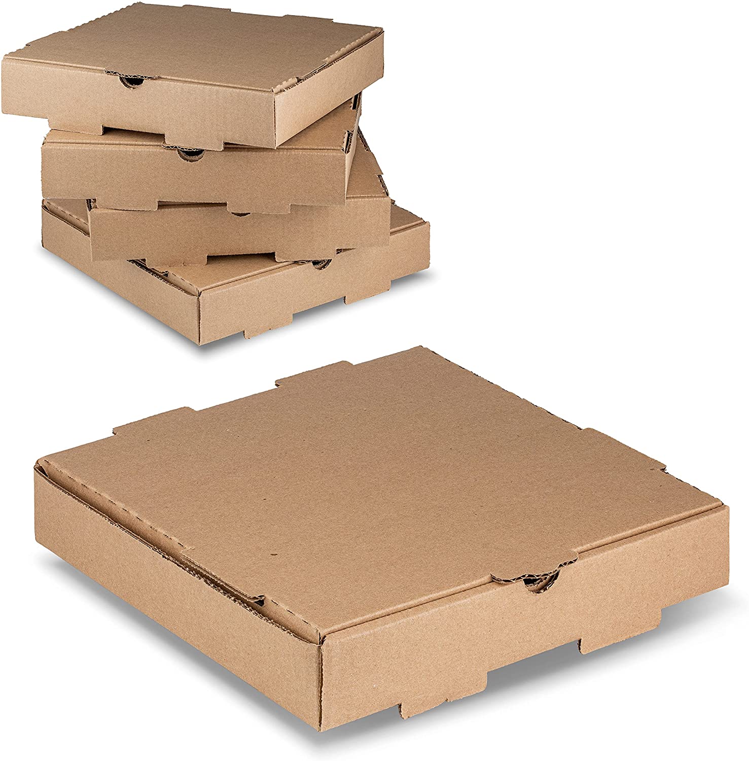 Caja de pizzería corrugada de 6-14 pulgadas