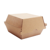 Caja de hamburguesas de comida rápida biodegradable compostable eco compostable