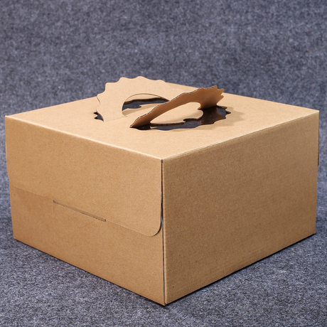 Cardboard de cartón grande personalizado Kraft Paperkery Clear Wedding Wedding Wedding 3 capas Caja de pastel Many Caja alta para pastel