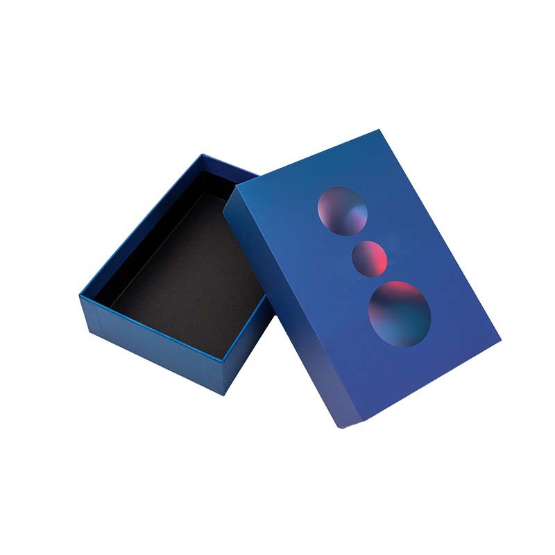 Caja de perfume de cartón de color púrpura personalizado Caja de empaquetado de color Logotipo de tapa rígida Caja de regalo básica