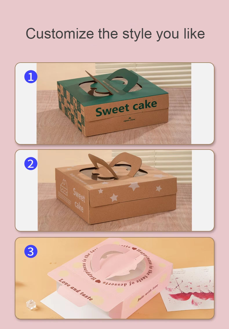 Fabricante de la caja de pasteles 